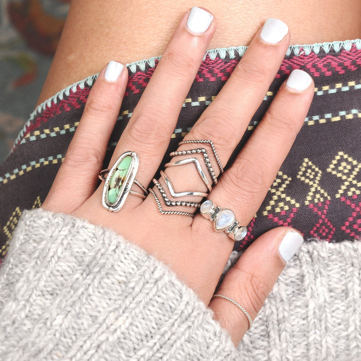 Southwestern Style Turquoise Ring