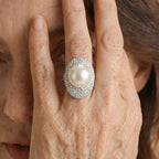 Swanlight Pearl Ring