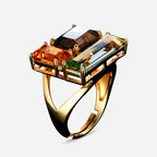 TriTone Mirage Ring