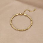 Modern Chic Gold Bracelet