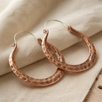 Ember Aura Copper Earrings