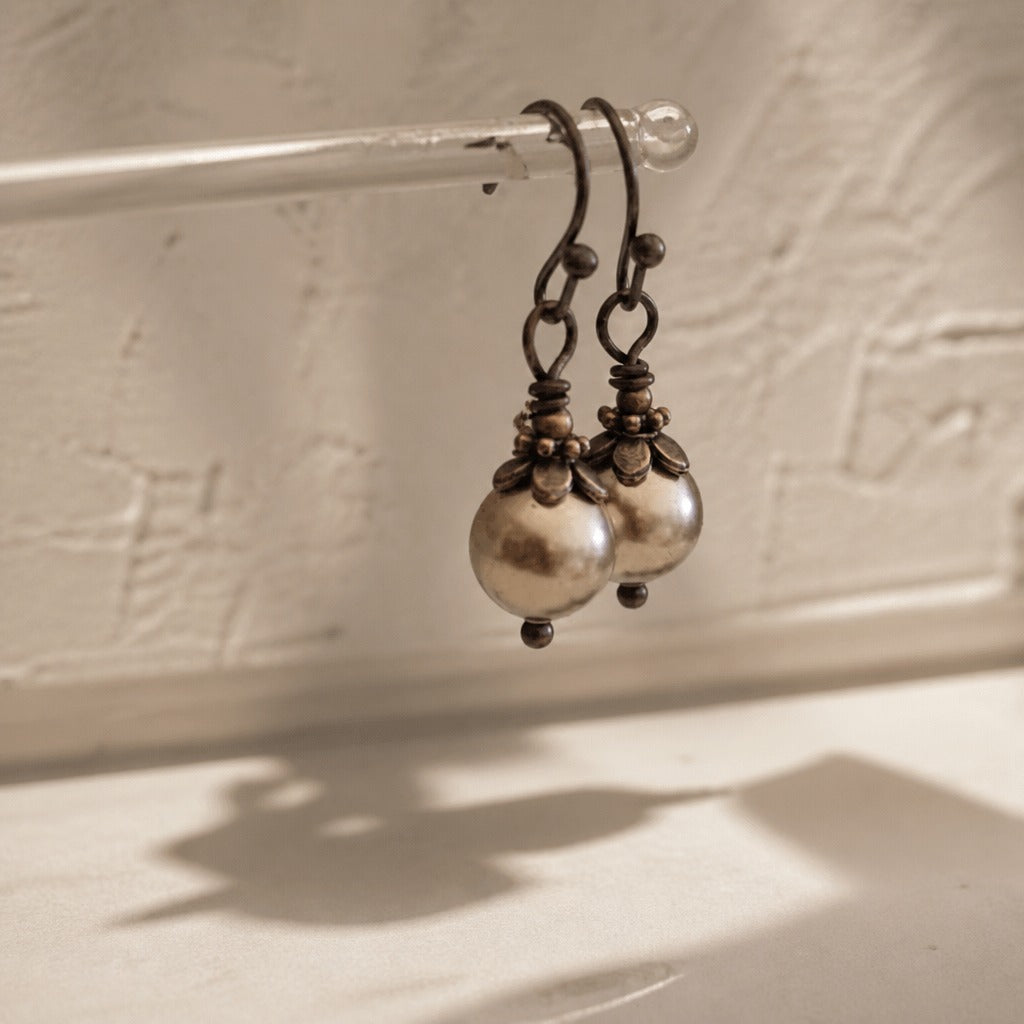 Imperial Pearl Bloom Earrings