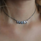 Heirloom Moon Pendant Necklace