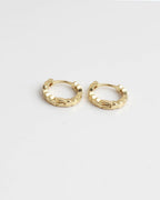Emma Radiant Classic Hoop Earrings